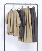 コットンタイプライター硫化バイオ　コクーンパンツ