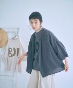 細番手リネン　2wayブラウス