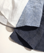 細番手リネン　2wayブラウス