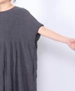 細番手リネン　ワンピース