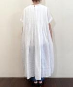 細番手リネン　ワンピース