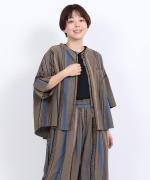 ストライププリント　シャツ