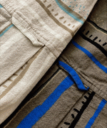 ストライププリント　シャツ