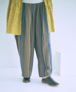 ストライププリント　パンツ