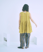 ストライププリント　パンツ