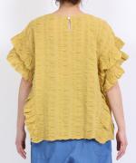 シアサッカーストライプ　プルオーバー