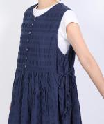 シアサッカーストライプ　2wayノースリチュニック