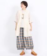 シアサッカーストライプ　2wayノースリチュニック