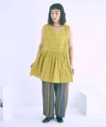 シアサッカーストライプ　2wayノースリチュニック