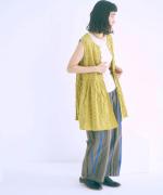 シアサッカーストライプ　2wayノースリチュニック