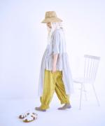 シアサッカーストライプ　パンツ