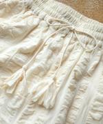 シアサッカーストライプ　パンツ