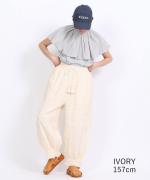 シアサッカーストライプ　パンツ