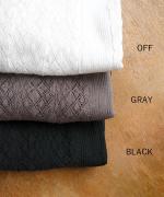 コットンリネンボイルレース　ベスト