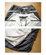 コットンブロードシャンブレー　パンツ