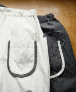 コットンブロードシャンブレー　パンツ