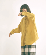 ラミーキャンバス　チュニックシャツ