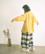 ラミーキャンバス　チュニックシャツ