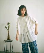 ラミーキャンバス　チュニックシャツ