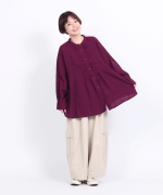 ラミーキャンバス　チュニックシャツ