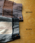 ブロックチェックカットジャガード　ボレロブラウス