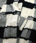 ブロックチェックカットジャガード　ワンピース