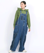 ふわふわコットン　フリルフードプルオーバー