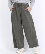 コットンツイル　ワイドパンツ