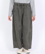 コットンツイル　ワイドパンツ
