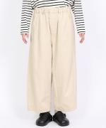 コットンツイル　ワイドパンツ