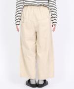 コットンツイル　ワイドパンツ