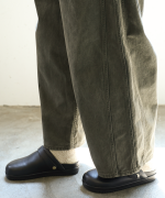 コットンツイル　ワイドパンツ