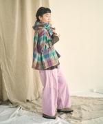 コットンツイル　ワイドパンツ