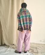 コットンツイル　ワイドパンツ