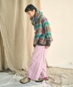 コットンツイル　ワイドパンツ