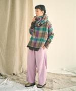 コットンツイル　ワイドパンツ