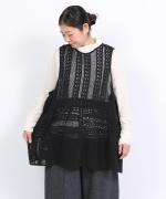 クロシェレース　2wayベスト