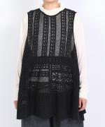 クロシェレース　2wayベスト