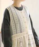 クロシェレース　2wayベスト