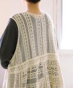 クロシェレース　2wayベスト