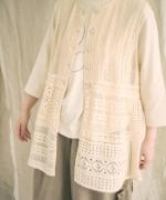 クロシェレース　2wayベスト