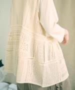 クロシェレース　2wayベスト