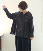 コットンモス　2Wayブラウス