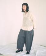 コットンモス　2Wayブラウス