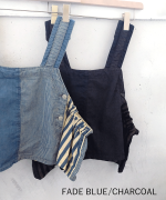 デニム×ヒッコリーストライプ　ビスチェ