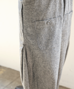 コットンリネン起毛ツイル　サロペット