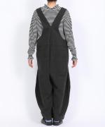 コットンリネン起毛ツイル　サロペット