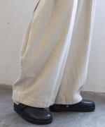 コットンリネン起毛ツイル　サロペット