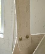 コットンリネン起毛ツイル　サロペット