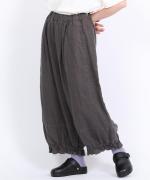 ソリトリネン①　フリルワイドパンツ